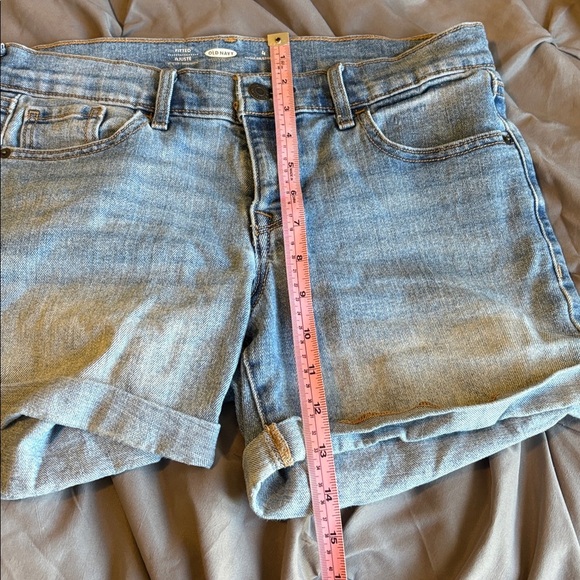 Old Navy Light Blue Denim Shorts - Picture 5 of 6